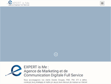 Tablet Screenshot of expertisme.com